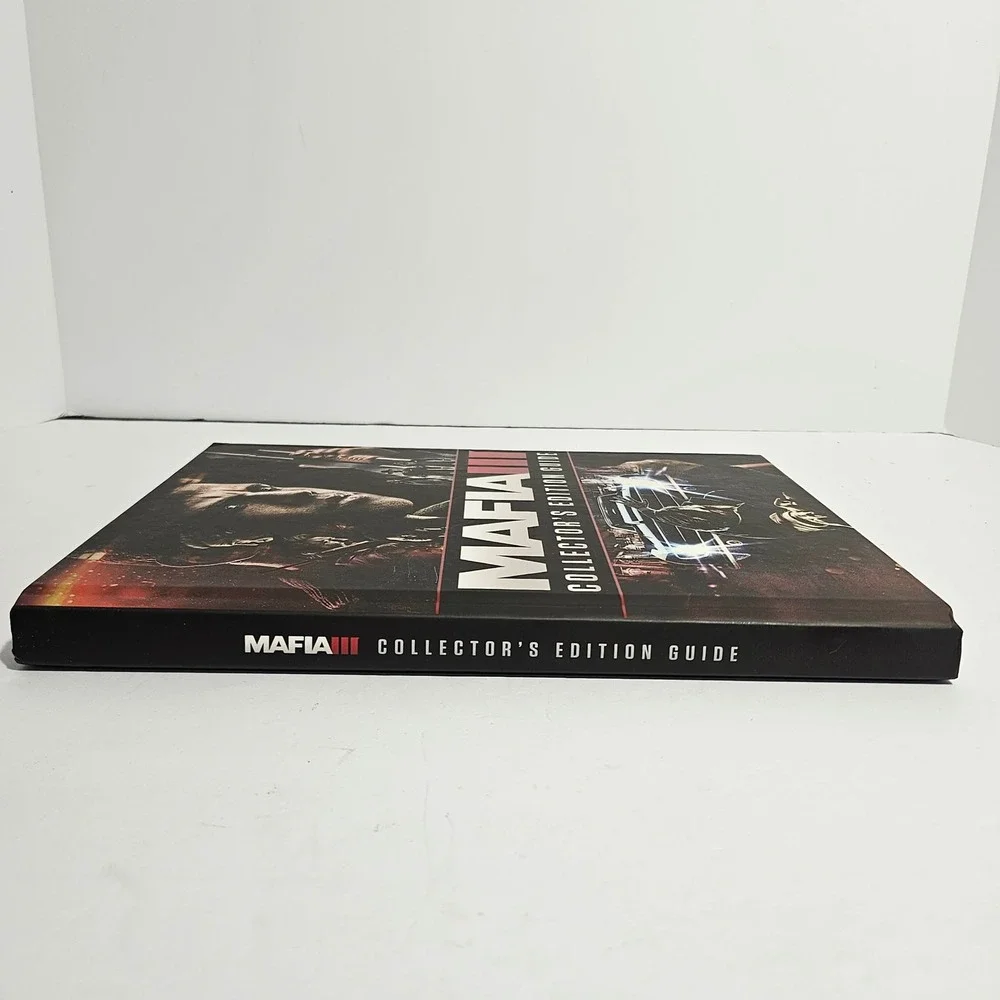 Mafia III Collector's Edition Strategy Guide Hardcover Prima Games with Calendar